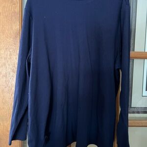 Lane Bryant Long Sleeve Tee - Navy